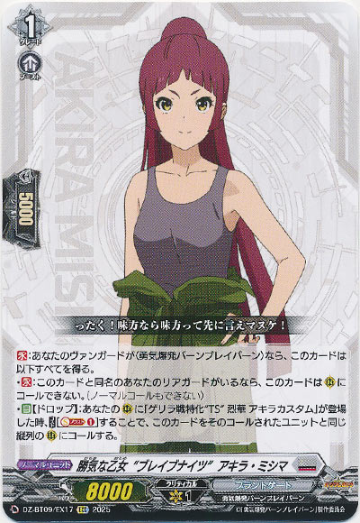 勝気な乙女“ブレイブナイツ” アキラ・ミシマ