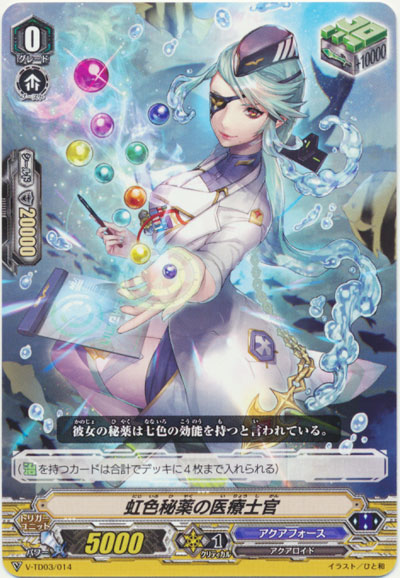 虹色秘薬の医療士官