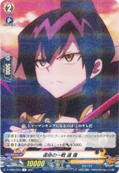 運命の一戦 道 蓮