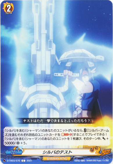 シルバのテスト