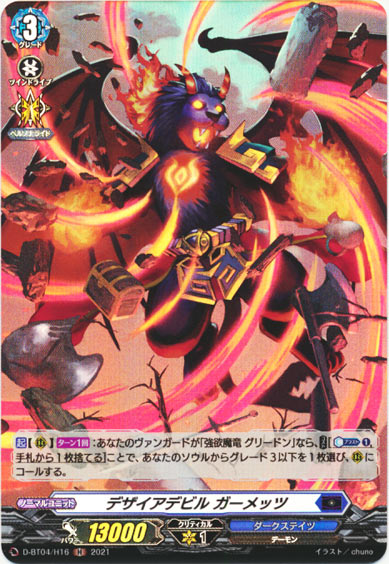 デザイアデビル ガーメッツ