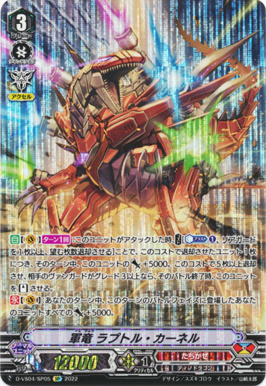 軍竜 ラプトル・カーネル