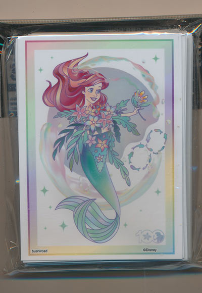 ディズニー100『アリエル』（オーバースリーブ 75枚入）