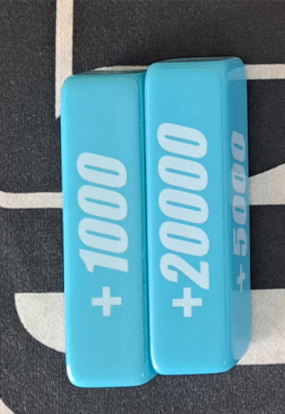 パワーカウンター（水色）使用済み