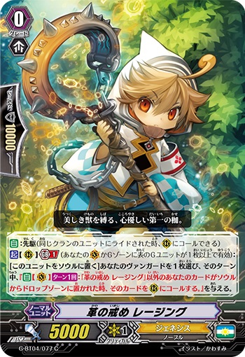 革の戒め レージング